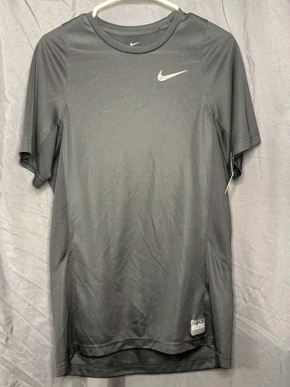 Nike Elite Men's Dri-FIT Basketball Short Sleeve Training Shirt Black